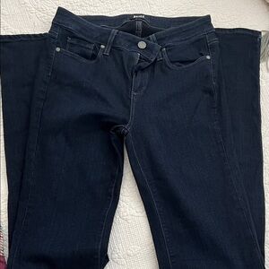 PAIGE Women's Dark Indigo Skinny Jeans